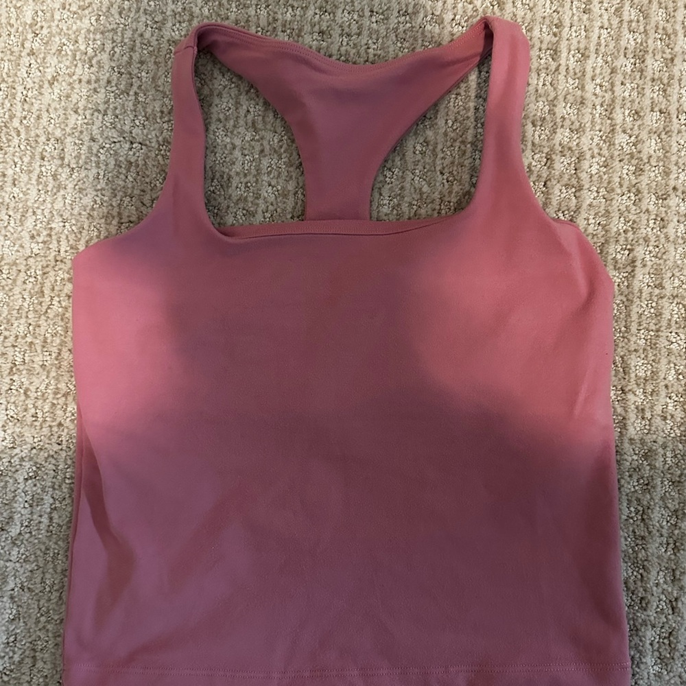 Set Active pink Racerback Tank Top